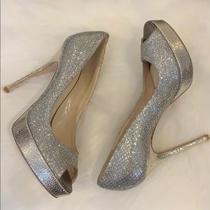 Jimmy Choo Dahlia peep toe pump sz 39